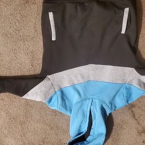 Multicolor pullover hoodie